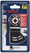 Bosch 2-1/8 In. Starlock Oscillating Multi-Tool 2-in-1 Dual-Tec Bi-Metal Plunge Blade, small