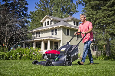 Honda 21 In. Steel Deck 3-in-1 Push Lawn Mower with GCV170 Engine and Auto Choke, large image number 5