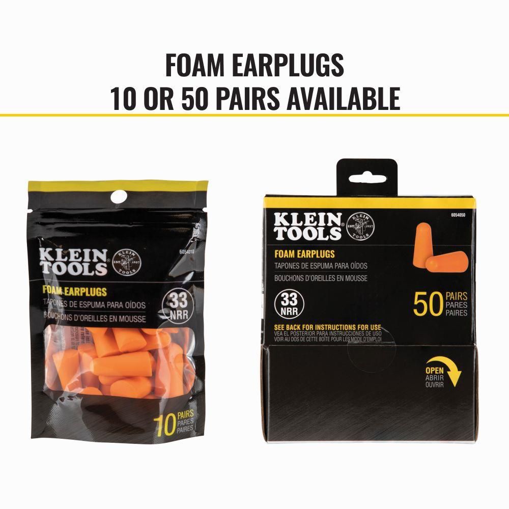 Klein Tools Foam Earplugs 50 Pair, large image number 3