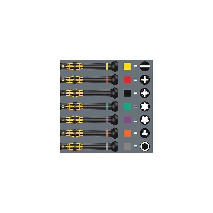 Wera Tools 25pc Kraftform Micro ESD Big Pack 1 Screwdriver Set, large image number 9