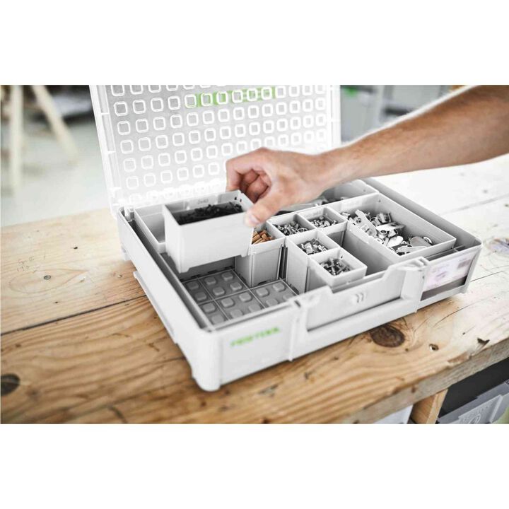 Festool 100 x 350 x 68 mm 2 Plastic Container Box, large image number 1
