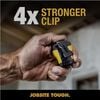 DEWALT Yellow/Black Jobsite Pro Lightweight Wearable Bluetooth Speaker, small image number 6