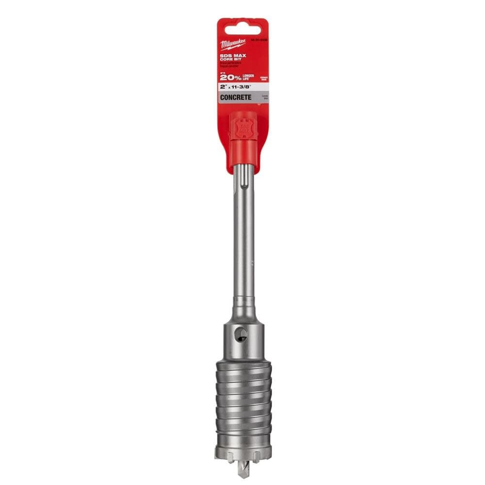 Milwaukee 2 In X 11 3 8 In Sds Max Core Bit 48 20 5408 - Image 6