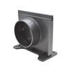 Big Horn 4 Inch ABS Plastic Blast Gate with One Quick Disconnect End, small image number 2
