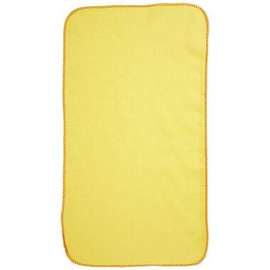 Buffalo Industries 13 x 24in Yellow Flannel Dust Cloth 12pk Bag