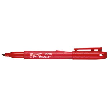 Milwaukee INKZALL Red Fine Point Markers, large image number 1