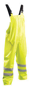 Occunomix Yellow Flame Resistant Rain Bib Pants - 3XL, small