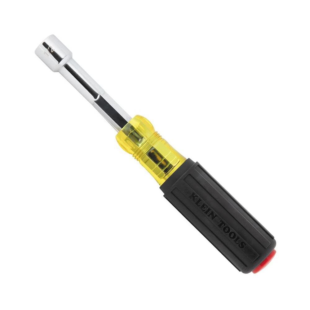 Klein Tools Color-Coded Hollow-Shaft Heavy-Duty Nut Driver, 1/2-Inch – 65412