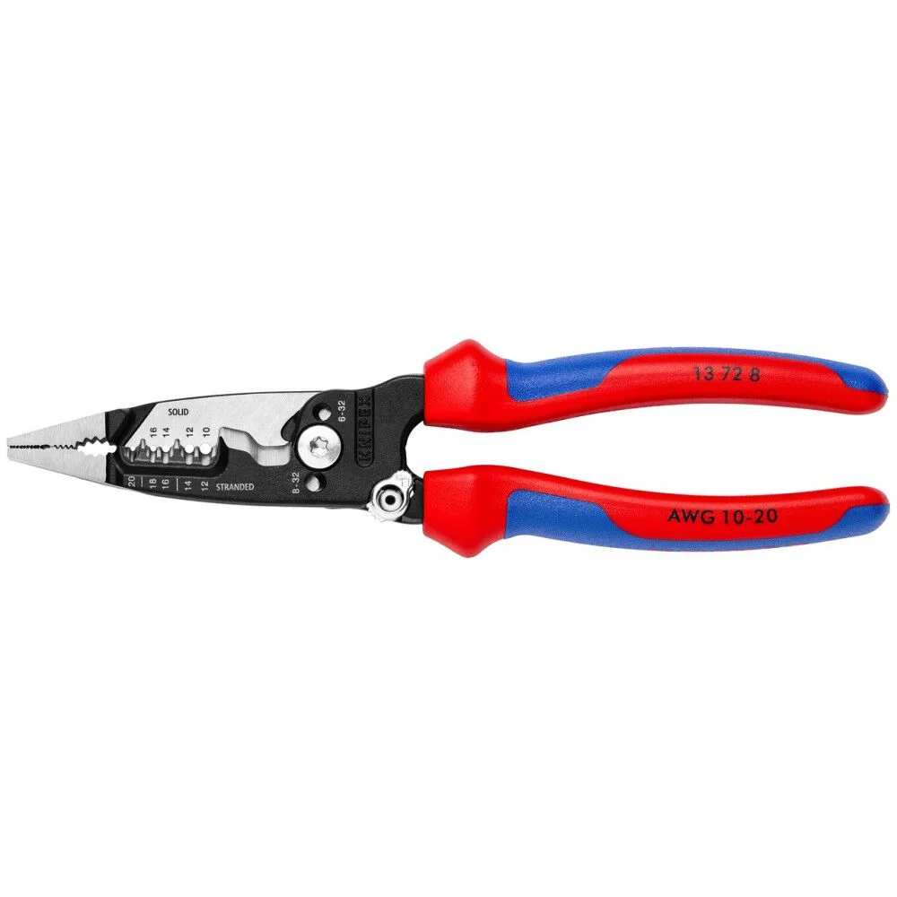 Knipex Wire Stripper Forged with Multi Component Grip Handle 8 Inch, large image number 1