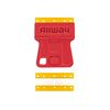 Allway Tools Mini Scraper with 5 Extra Steel-Core Plastic Blade, small image number 1