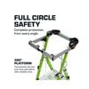 Little Giant Safety Adjustable Fortress 4-8 Ft All Terrain Grade ANSI IAA Step Ladder, small image number 2