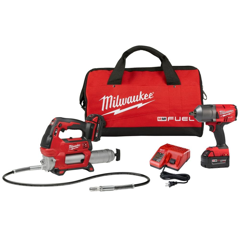 Grease gun on sale milwaukee m18
