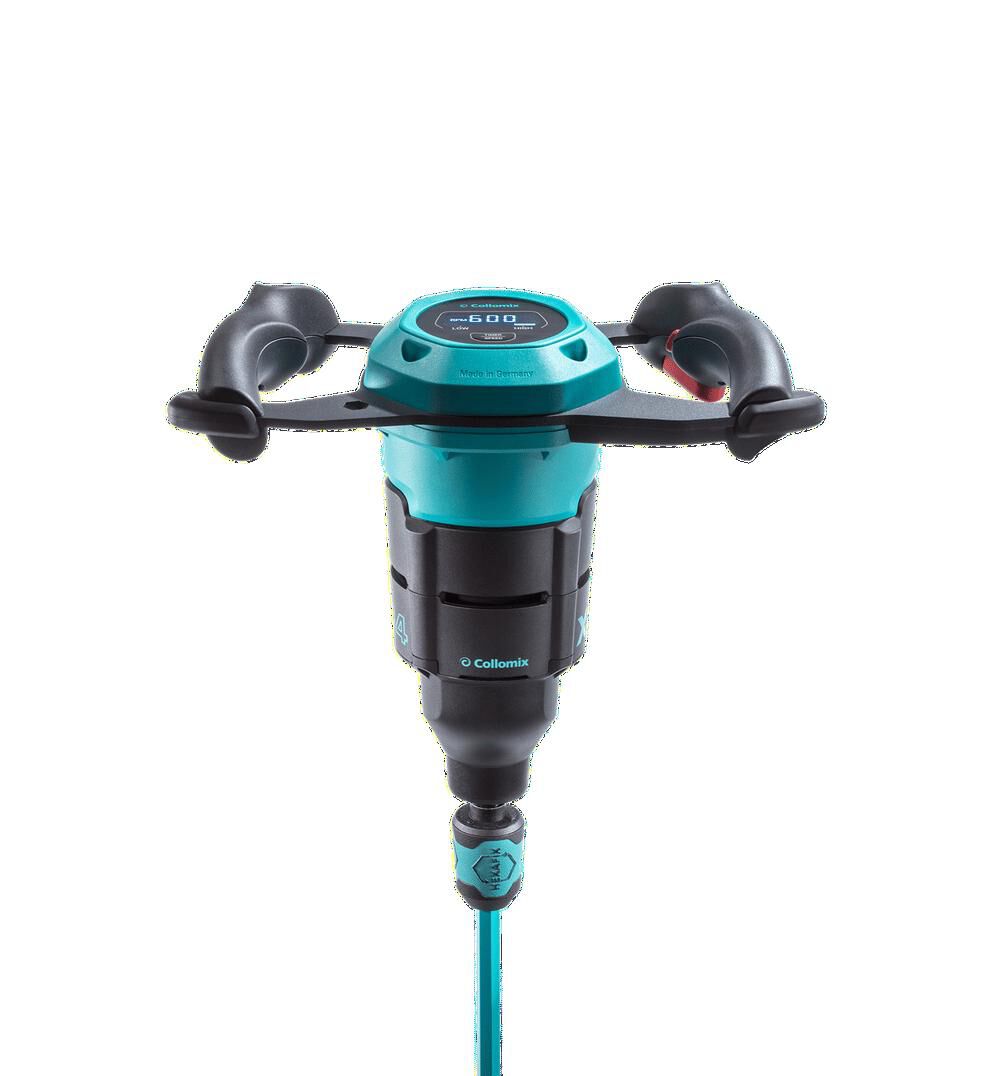 Collomix XQ4 Universal Mixer  120V, 3-Speed (400 to 700 RPM) with Built-In Timer for Consistent, Repeatable Mixing of Volumes up to 17 Gallons, large image number 17