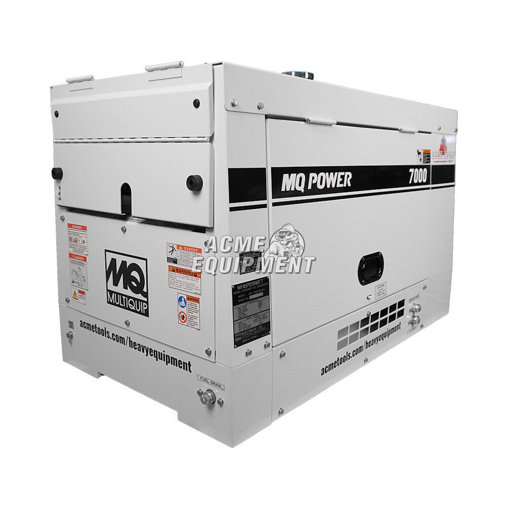 Multiquip 7kW Diesel Generator DA7000SSA3 Acme Tools