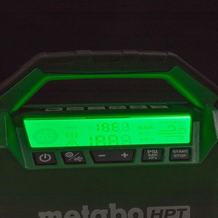 Metabo HPT 18V MultiVolt Cordless Dual Function Inflator (Tool Body Only), large image number 12