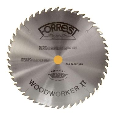 Forrest Woodworker II 10In x 48T ATB Blade