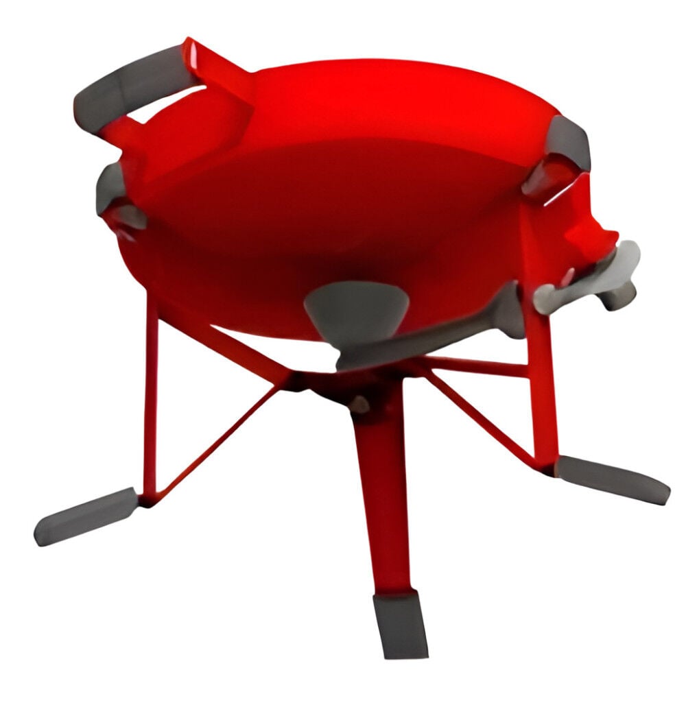 Firedisc Rover 210 Portable Propane Tabletop Cooker Fireman Red, large image number 4