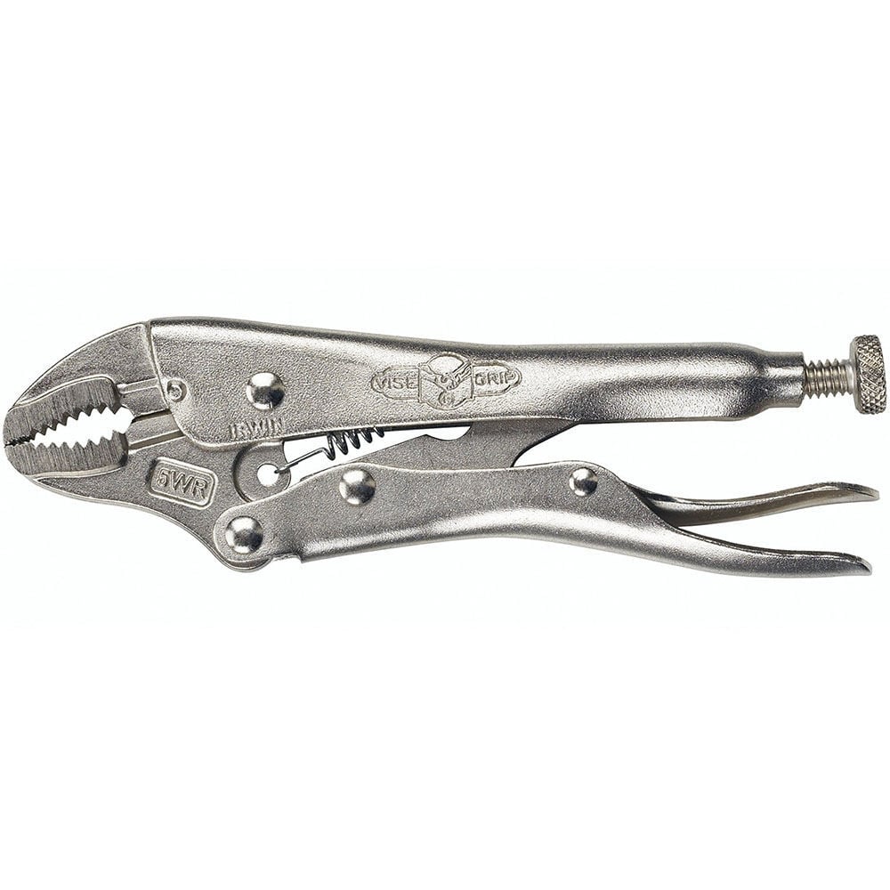 Irwin 5 In. Curved Jaw Locking Plier with Wire Cutter, large image number 1