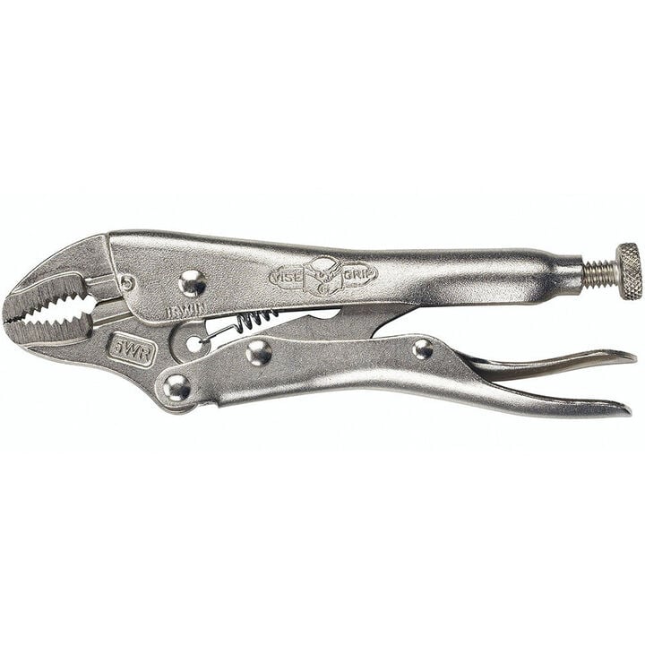 Irwin 5 In. Curved Jaw Locking Plier with Wire Cutter