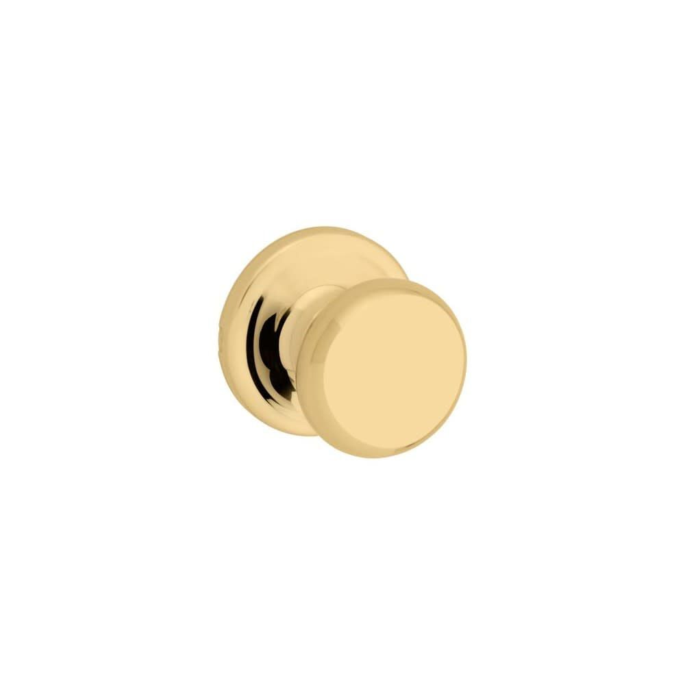 Kwikset Polished Brass Hall/Closet Juno Door Knob – 97200-787