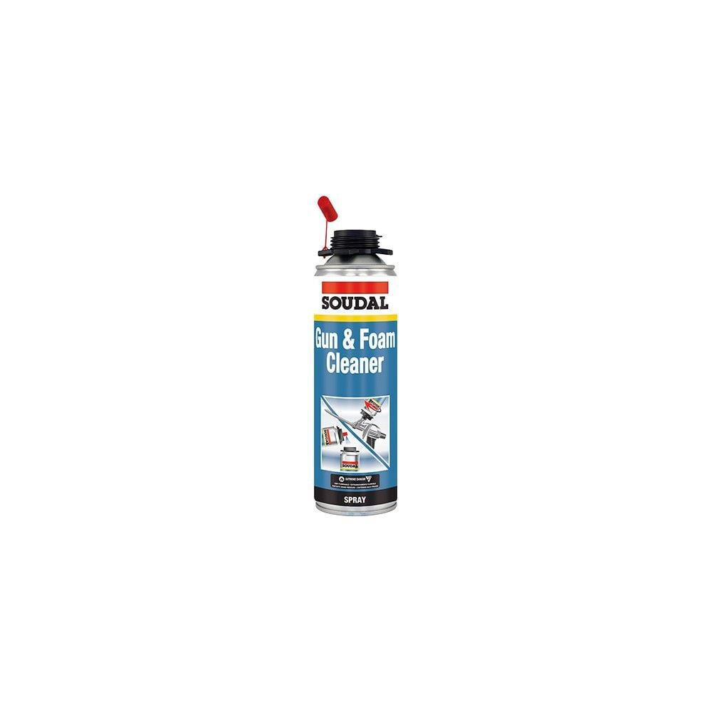 Soudal 12 Oz Aerosol Can Gun & Foam Cleaner PU Foam, large image number 2
