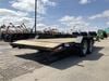 Doolittle Trailer Mfg 84in x 18' Equipment Trailer with Dove Tail 2022 Black, small