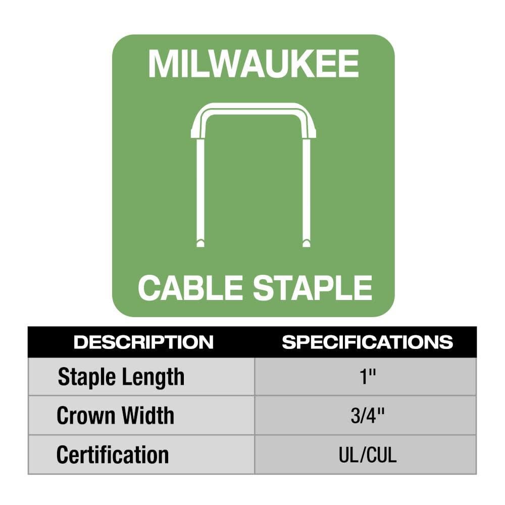 Milwaukee M12 Cable Stapler Bare Tool 2448 20 Simolary simolary.com 7