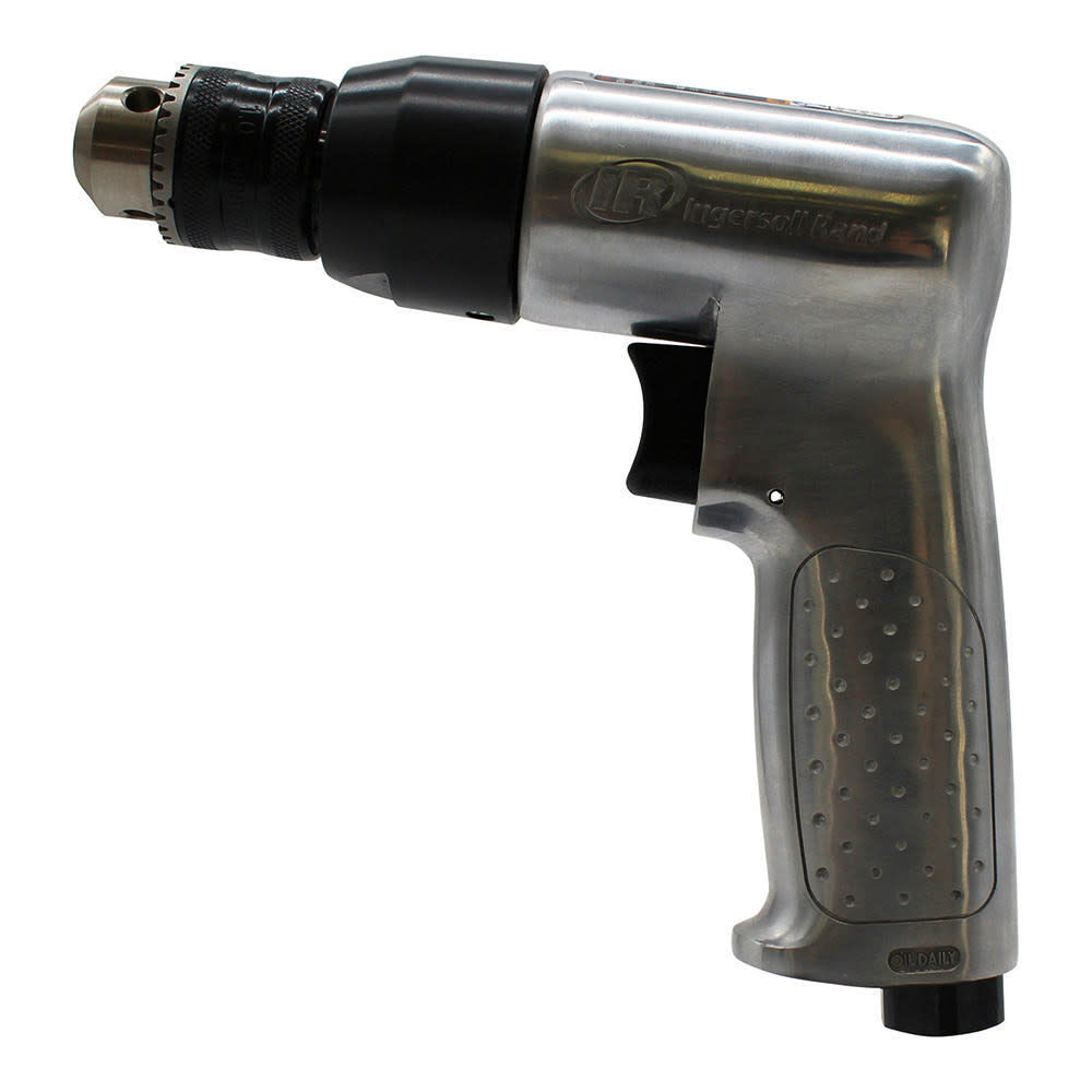 Ingersoll Rand 3/8 Inch Chuck 0.5 HP Air Drill, 2000 RPM, large image number 2