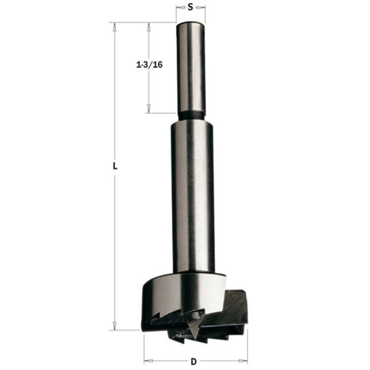 CMT Forstner Bit 7/8 In.