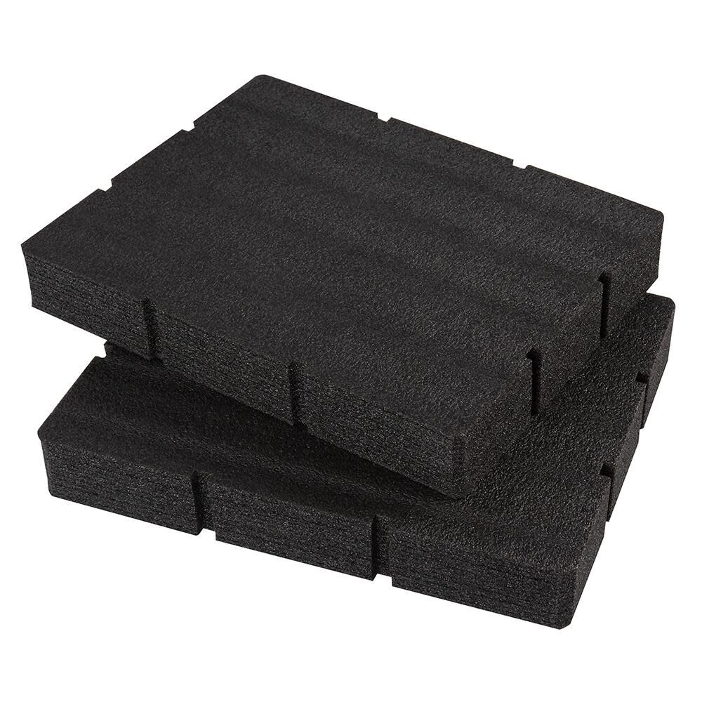 Milwaukee packout tool case sales with customizable insert