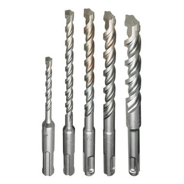 Milwaukee 5-Piece SDS-Plus M/2 Kit