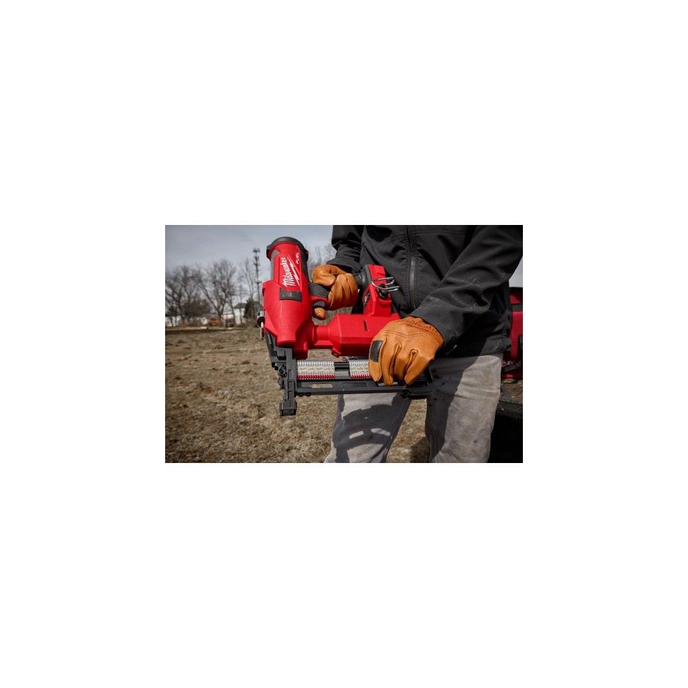 Milwaukee M18 Utility Fencing Stapler (Bare Tool) 1.5 Inch Galvanized Staples Bundle, large image number 18