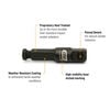 GEARWRENCH 7/16 Inch Hex x 1/2 Inch Square Lineman Impact Adapter, small image number 3