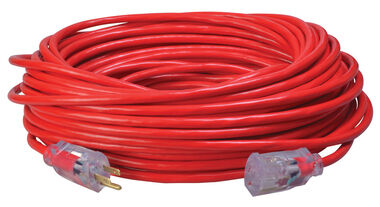 Southwire Extension Cord Lighted End 14/3 SJTW 100', large image number 1