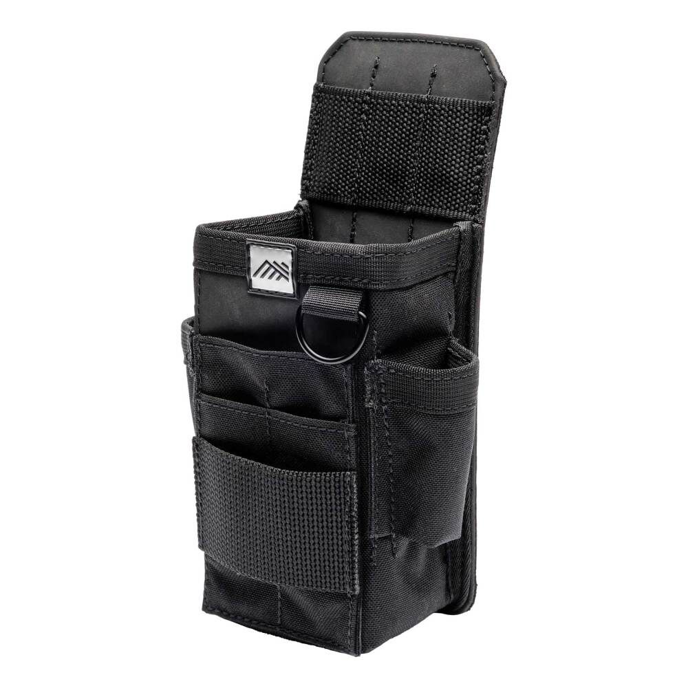 Diamondback Toolbelts Nano X Clip-On Tool Pouches with Hook and Loop Closure, Black, large image number 3