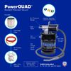 Guardair PowerQUAD 10 Gallon Pneumatic Vacuum Kit with 1-1/4 Inch Inlet, small image number 2
