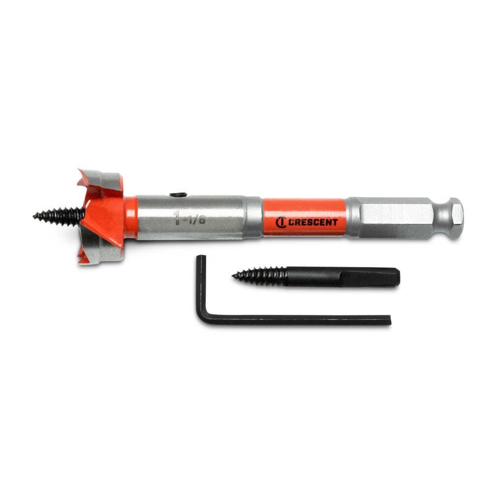 Crescent 1 1/8 in X 5 in Self Feed Drill Bit, large image number 1