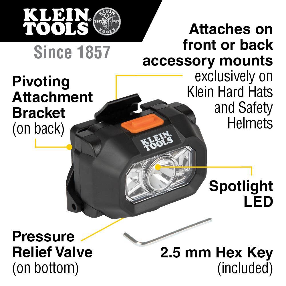 Klein Tools Intrinsically Safe LED Headlamp, large image number 2