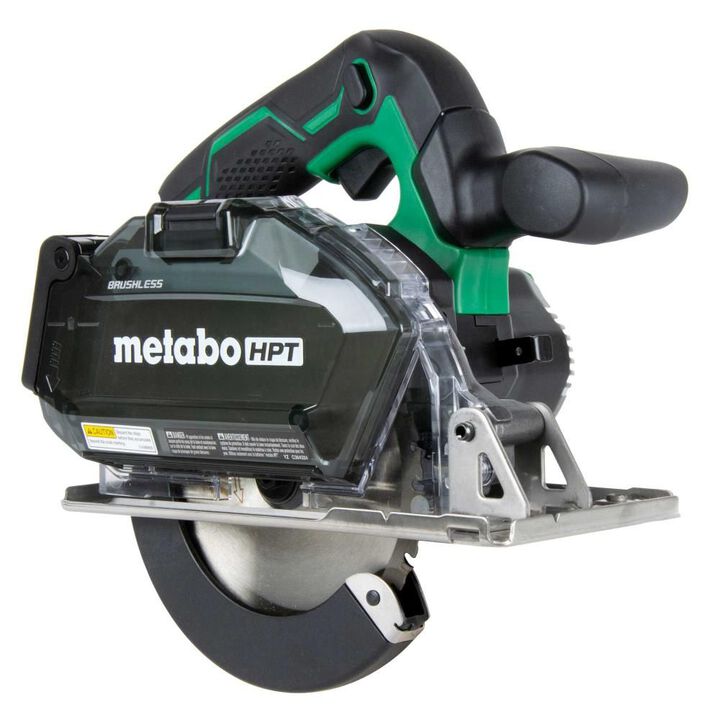 Metabo HPT 18V MultiVolt 5-3/8 to 5-7/8 Inch Cordless Metal Cutting Circular Saw Kit, large image number 4