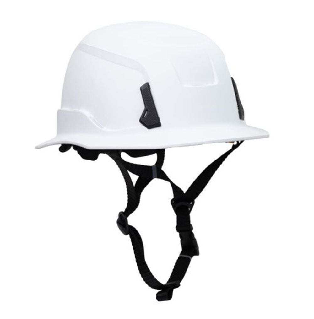 SECURIS Type II Class C Construction Grade Full-Brim Hard Hat White, large image number 1