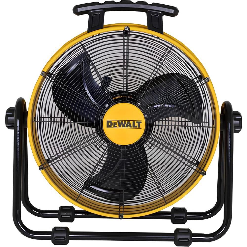 DEWALT 20 Inch Yellow 120V High Velocity Industrial Warehouse Drum Fan – DXF2043