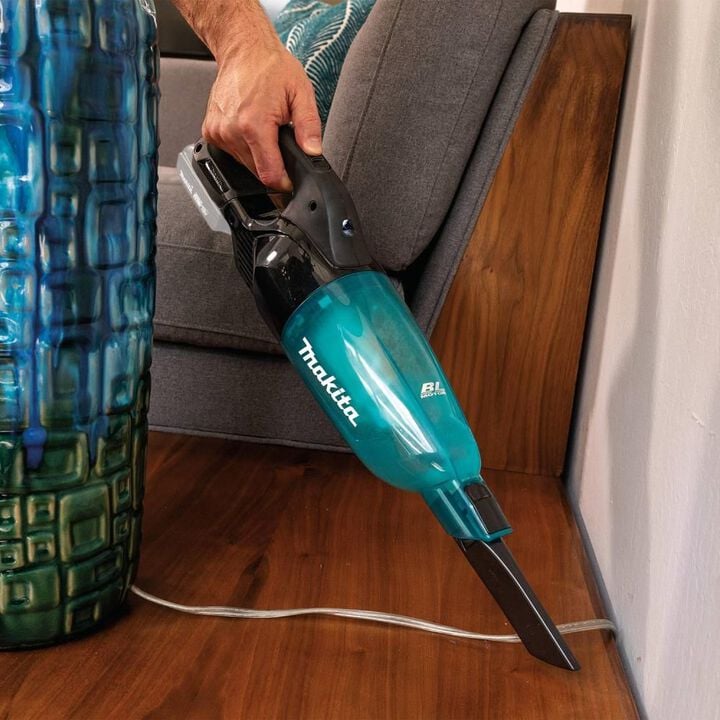Makita 18V LXT Lithium-ion Compact Brushless Cordless Vacuum Trigger w/ Lock (Bare Tool), large image number 8