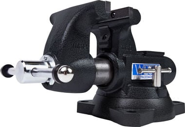 Wilton 55in Special Edition Black 1755 Tradesman Bench Vise with BASH 20416 Sledge Hammer, large image number 4