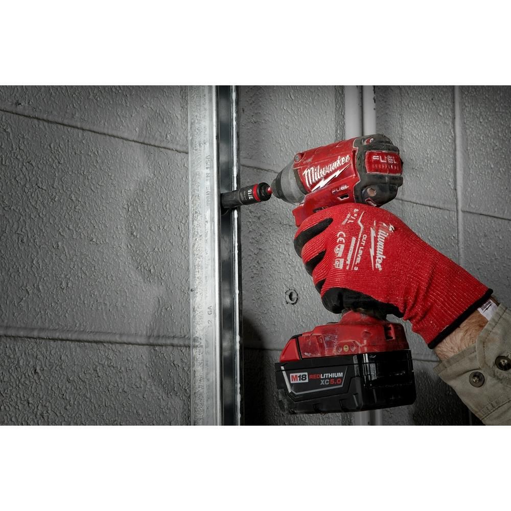 Milwaukee SHOCKWAVE 1/4 in. Hex Shank to 1/4 in. Socket Adapter, large image number 5