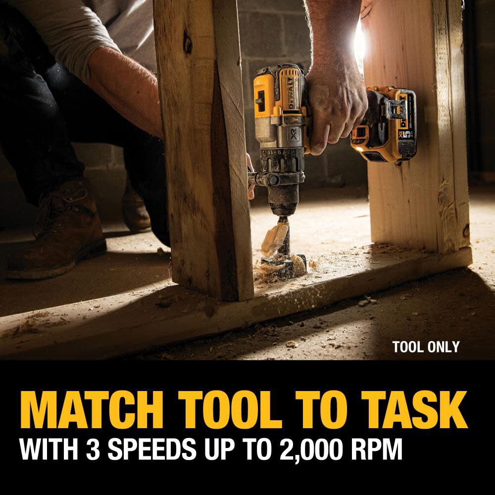 DEWALT 20V MAX XR Hammer Drill (Bare Tool), large image number 12