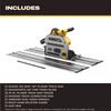DEWALT 20V XR 6 1/2 Inch Track Saw (Bare Tool) with Two 30 Inch Tracks, small image number 2
