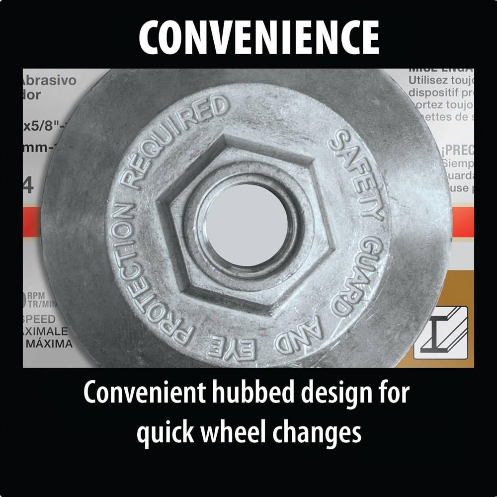 Makita 4-1/2 in. x 1/4 in. x 5/8-11 in. INOX Grinding Wheel 36 Grit, large image number 3