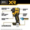 DEWALT 20V MAX XR 1/4 Inch Quiet Hydraulic Impact Driver Kit, small image number 4