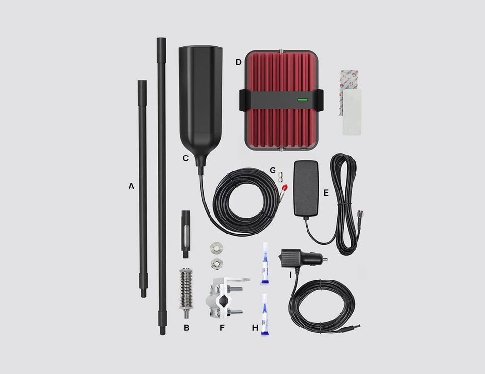 weBoost Drive Reach OTR 5G/4G LTE Cell Phone Signal Booster Kit for Semi-Trucks, Trucks & Overland Vehicles, large image number 8
