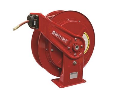 Reelcraft Hose Reel with Hose Steel Series HD70000 3/8in x 50', large image number 0